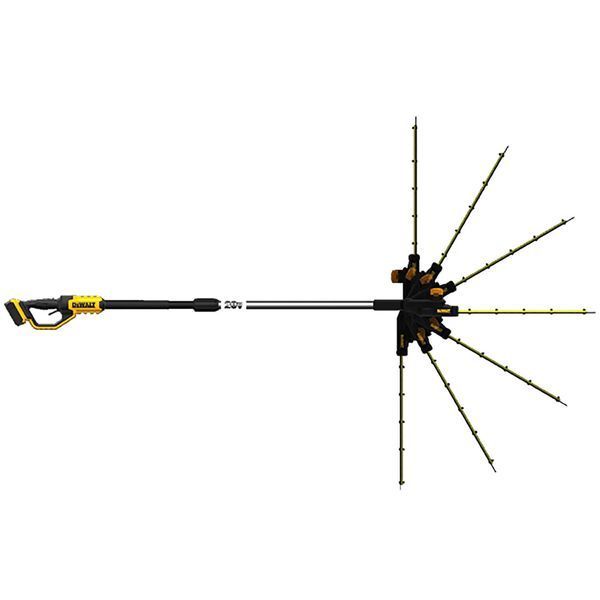 Кущоріз акумуляторний безщітковий зі штангою DeWALT DCMPH566N DCMPH566N фото