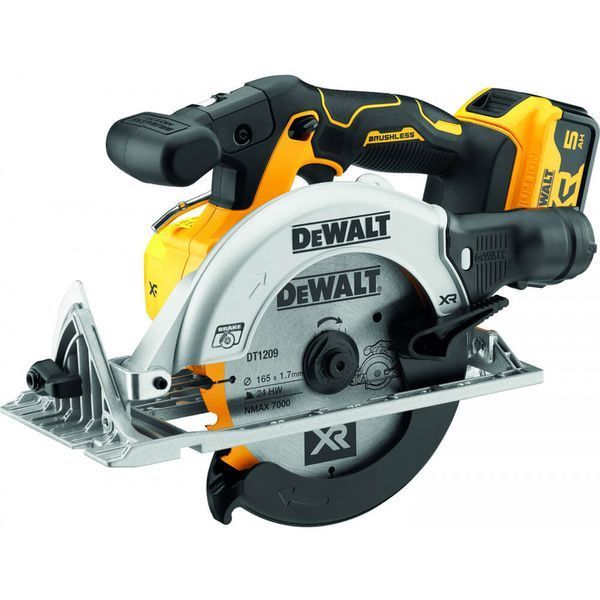 Пила дискова акумуляторна безщіткова DeWALT DCS565P2 DCS565P2 фото