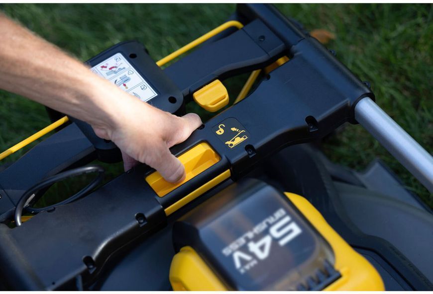 Газонокосарка акумуляторна безщіткова DeWALT DCMWP500N DCMWP500N фото