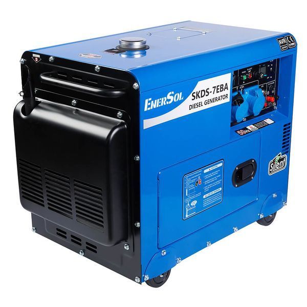 Генератор дизельний EnerSol SKDS-7EBA SKDS-7EBA фото
