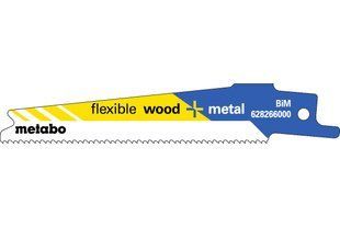 5 пилкових полотен для шабельних пилок &laquo;flexible wood + metal&raquo;, 100 x 0,9 мм (628266000) 628266000 фото