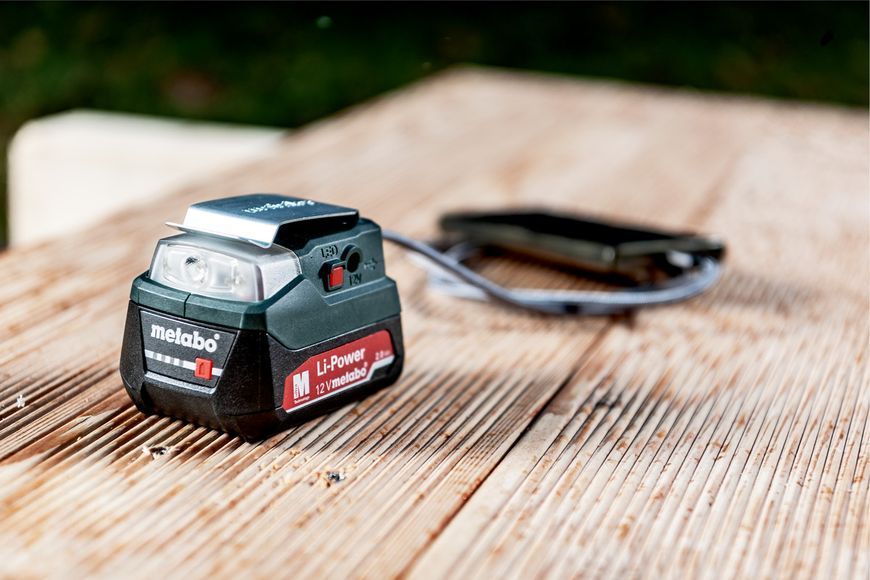 PowerMaxx PA 12 LED-USB (600298000) Акумуляторний адаптер живлення 600298000 фото