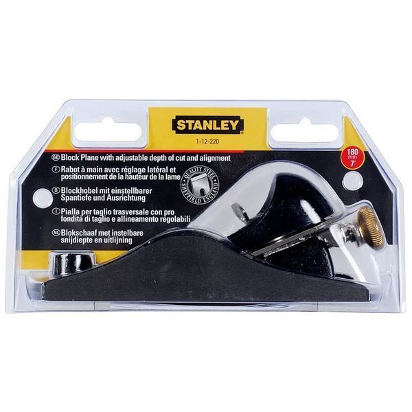 Рубанок торцевої з регулюванням леза STANLEY 1-12-220 1-12-220 фото Рубанок торцевої з регулюванням леза STANLEY 1-12-220 1-12-220 фото