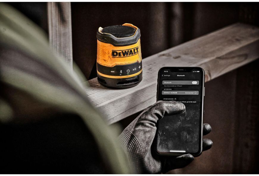 Колонка портативна акумуляторна DeWALT DCR009 DCR009 фото