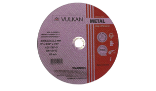Круг відрізний 230*2,5*22 (UA) Vulkan2302522 фото