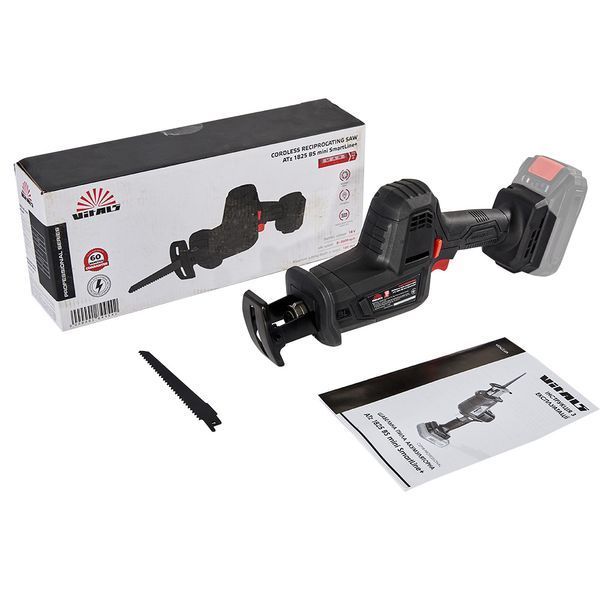 Пила шабельна акумуляторна Vitals Professional ATz 1825 BS mini Smartne+ 184454 фото