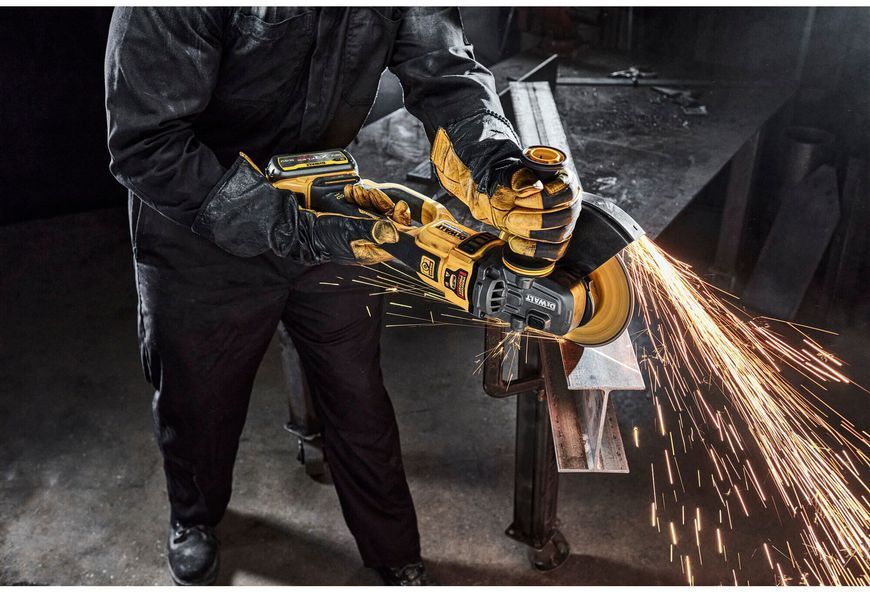 Шліфмашина кутова - болгарка акумуляторна безщіткова DeWALT DCG460X2 DCG460X2 фото