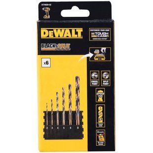 Касета зі свердлами по металу DeWalt, Black & Gold DeWALT DT70828 DT70828 фото