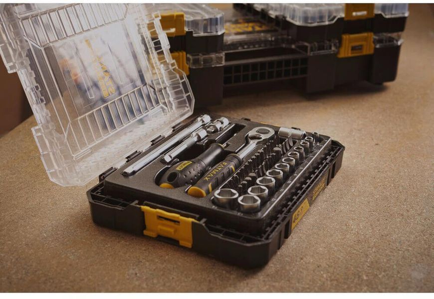 Набір торцевих головок 1/4 FATMAX&reg; Maxi Drive, шестигранних, 48 предметів STANLEY FMMT98101-0 FMMT98101-0 фото