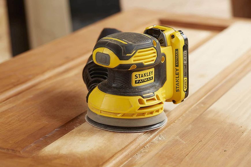 Шліфмашина ексцентрикова акумуляторна безщіткова STANLEY FATMAX SFMCW220B SFMCW220B фото