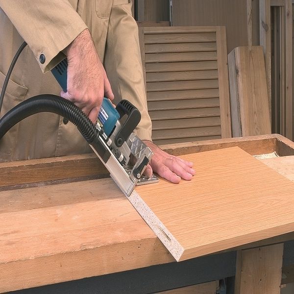AB111N Фрезер ламельний 900W 10000RPM розм. пили 100x22x4 мм макс.глибина фрезування 20 мм AB111N фото