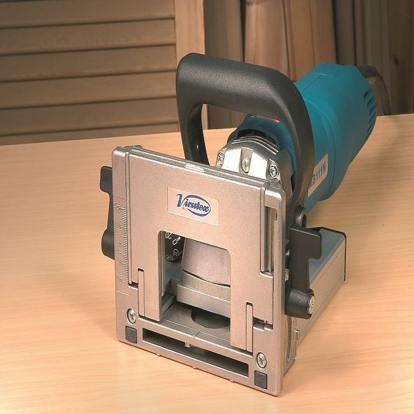 AB111N Фрезер ламельний 900W 10000RPM розм. пили 100x22x4 мм макс.глибина фрезування 20 мм AB111N фото