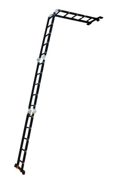 Драбина-трансформер 4*5сх. 1,45-5,75м анодований алюміній KMP405A фото