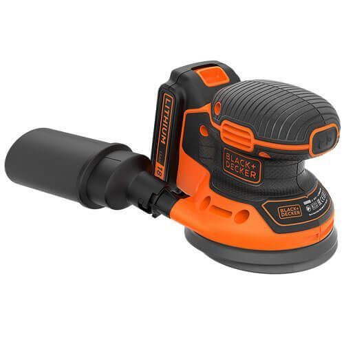 Шліфмашина ексцентрикова акумуляторна BLACK+DECKER BDCROS18 BDCROS18 фото