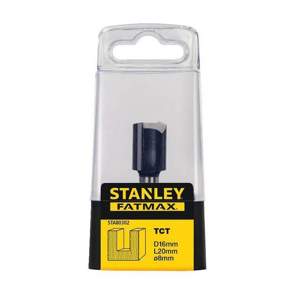 Фреза по дереву пазова пряма діаметром 16 мм STANLEY STA80302 STA80302 фото