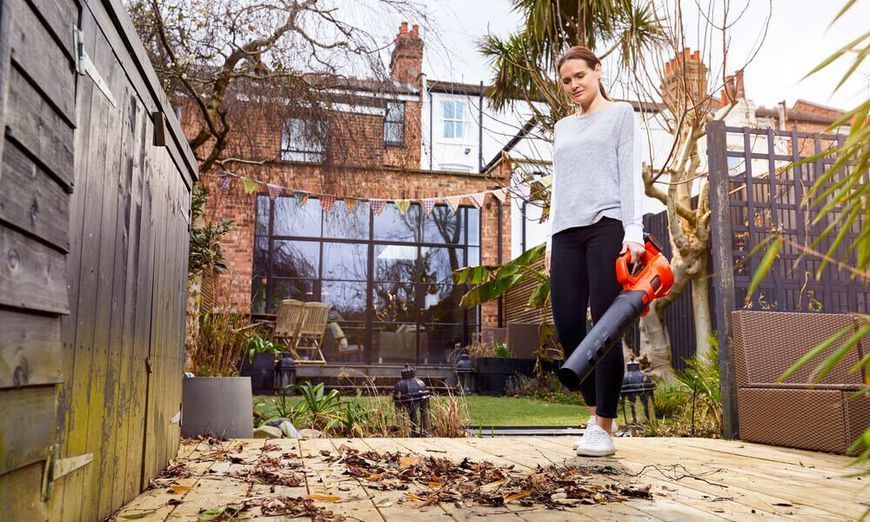 Повітродувка акумуляторна BLACK+DECKER BCBL200L BCBL200L фото