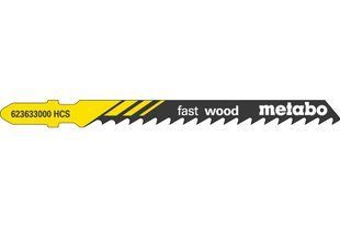 5 пилкових полотен для лобзиків &laquo;fast wood&raquo;, 74/ 4,0 мм (623633000) 623633000 фото