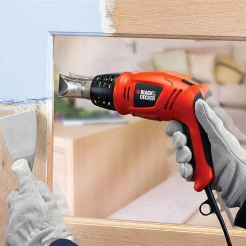 Пістолет гарячого повітря - фен мережевий BLACK+DECKER KX1693 KX1693 фото