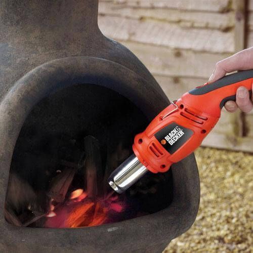 Пістолет гарячого повітря - фен мережевий BLACK+DECKER KX1693 KX1693 фото
