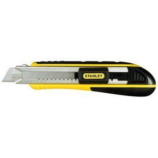 Ніж FatMax Cartridge довжиною 180 мм з лезом шириною 18 мм з сегментами, що відламуються STANLEY 0-10-481 0-10-481 фото