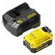 Зарядний пристрій та 1 акумулятор STANLEY FATMAX SFMCB14M1 SFMCB14M1 фото 1