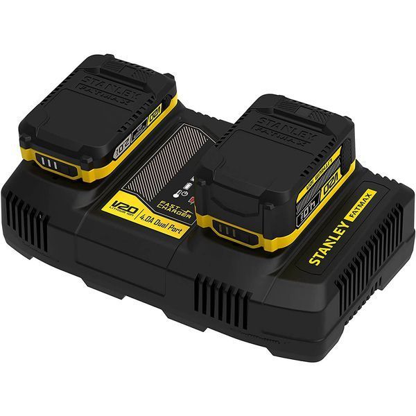 Зарядний пристрій на 2 акумулятора 18В STANLEY FATMAX SFMCB24 SFMCB24 фото
