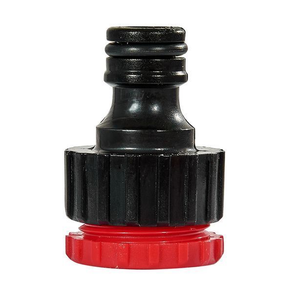 Пістолет-розпилювач 8-позиційний + адаптер з різьбленням 1/2", 3/4" та 2 конектори для шланга 1/2" Vitals 191512 фото