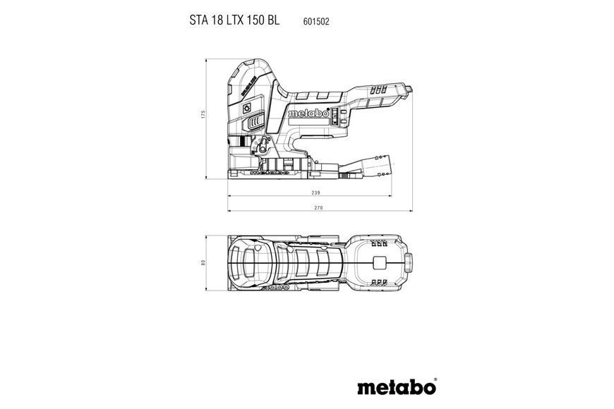 STAB 18 LTX 150 BL (601503840) Акумуляторний лобзик 601503840 фото STAB 18 LTX 150 BL (601503840) Акумуляторний лобзик 601503840 фото