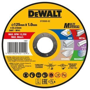 Круг відрізний MULTI-MATERIAL DeWALT DT20595 DT20595 фото