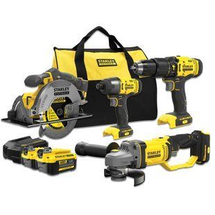 Набір акумуляторних інструментів STANLEY FATMAX SFMCK469M2 SFMCK469M2 фото