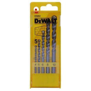 Набор свердел по бетону, цеглі, каменю DeWALT DT6952 DT6952 фото