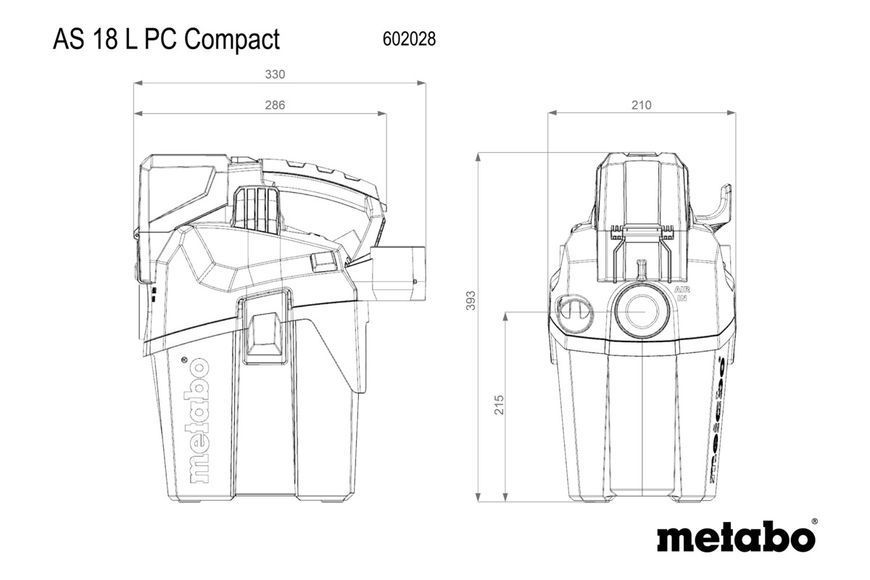 AS 18 L PC Compact (602028850) Акумуляторний пилосос 602028850 фото