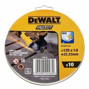 Набір кругів відрізних HIGH PERFORMANCE DeWALT DT43972 DT43972 фото
