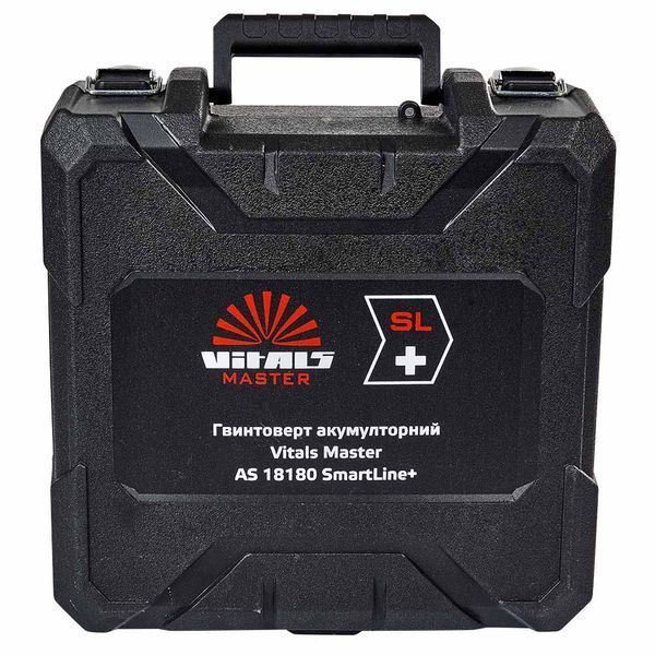 Кейс для гвинтокрута акумуляторного Vitals Master AS 18180 Smartne+ 184487 фото