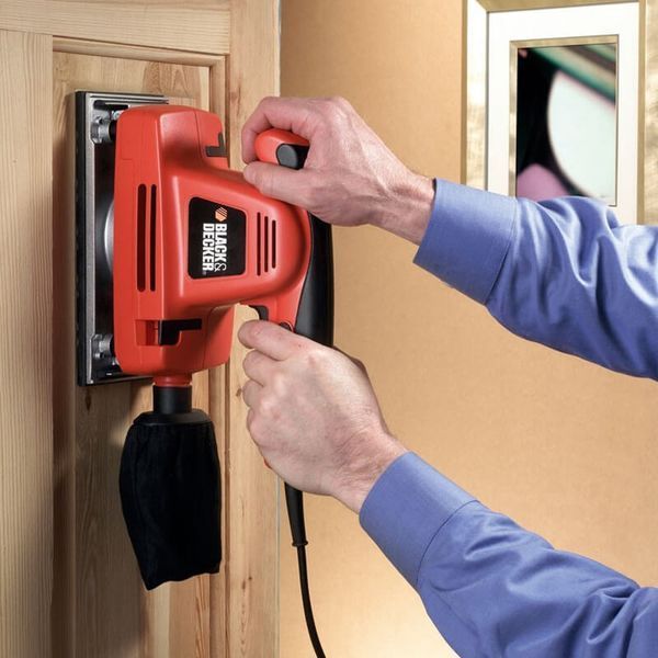 Шліфмашина вібраційна мережева BLACK+DECKER KA274EKA KA274EKA фото