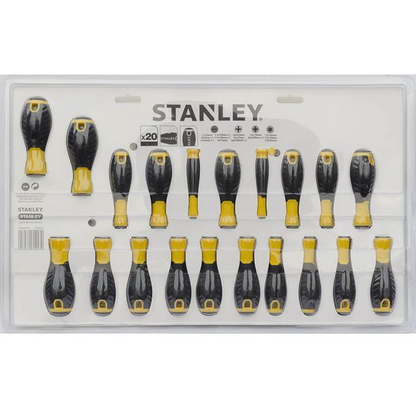 Набір з двадцяти викруток ESSENTIAL STANLEY STHT0-60213 STHT0-60213 фото