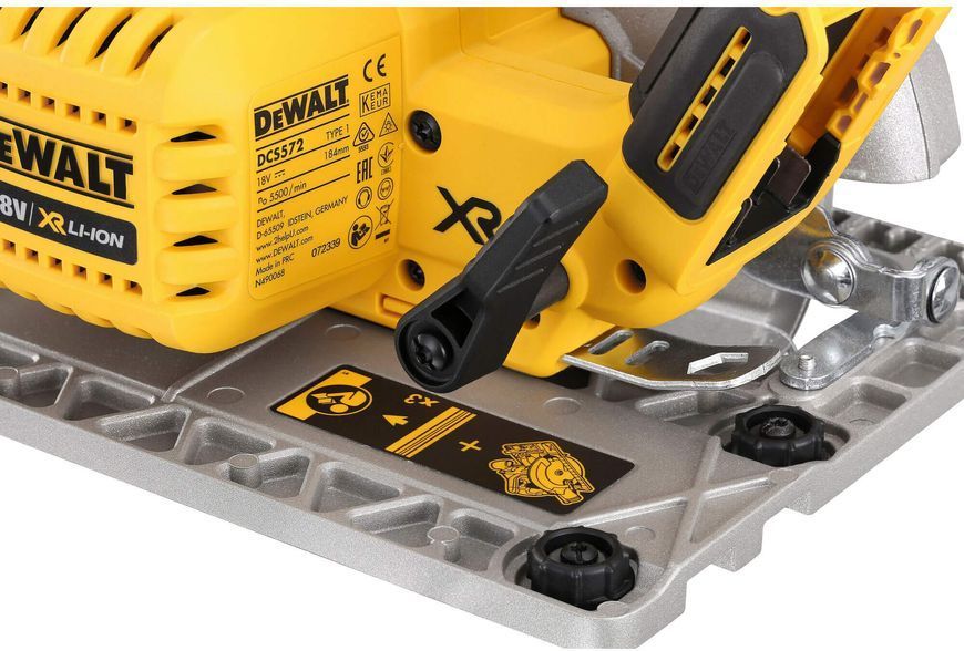 Пила дискова акумуляторна безщіткова DeWALT DCS572NT DCS572NT фото
