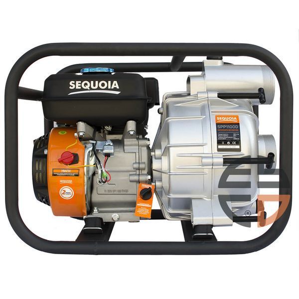 Мотопомпа бензинова для чистої та брудної води SEQUOIA SPP1100D SPP1100D фото