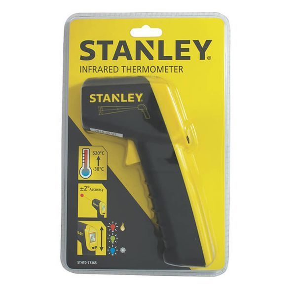 Термометр інфрачервоний, діапазон виміру температур від - 38 &deg; до + 520 &deg;С STANLEY STHT0-77365 STHT0-77365 фото
