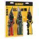 Набір ножиць з металу ERGO Aviation DeWALT DWHT14676-0 DWHT14676-0 фото 4