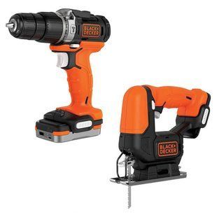 Набір з двох інструментів BLACK+DECKER BDCK122S1S BDCK122S1S фото