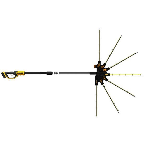 Кущоріз акумуляторний безщітковий зі штангою DeWALT DCMPH566P1 DCMPH566P1 фото