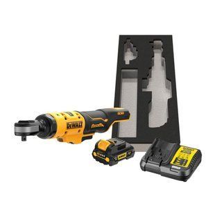 Гайкокрут кутовий - ключ-храповик акумуляторний безщітковий DeWALT DCF503L1G DCF503L1G фото