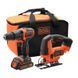 Набір з двох інструментів BLACK+DECKER BCK22S1S BCK22S1S фото 1