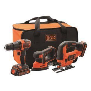 Набір з трьох інструментів BLACK+DECKER BCK31S1S BCK31S1S фото