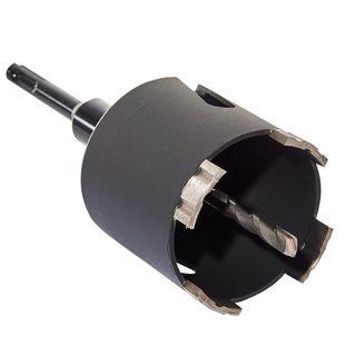 Комплект коронка алмазная по бетону Vitals Professional 72&times;110 мм М16 SDS-plus 195698 фото