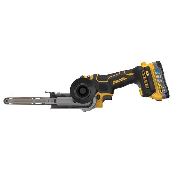 Напилок стрічковий акумуляторний безщітковий DeWALT DCM200E2T DCM200E2T фото