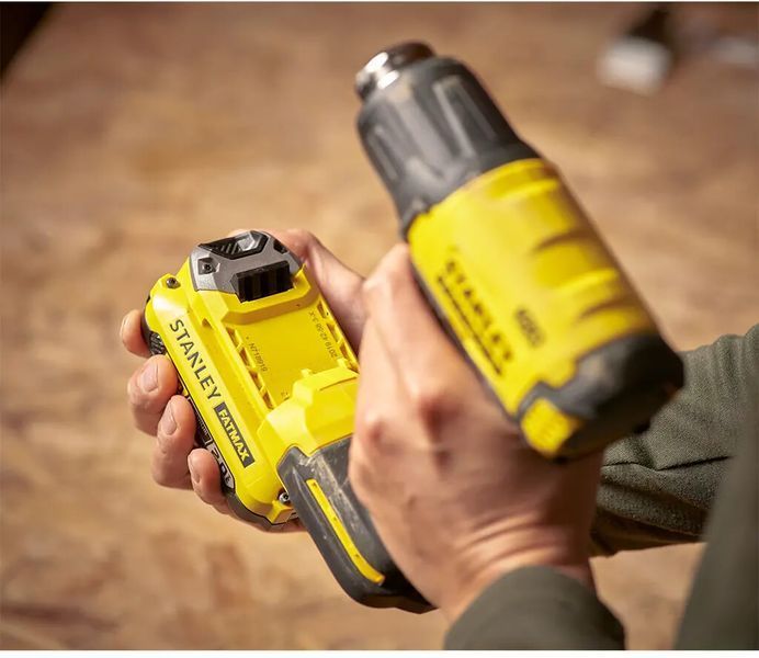 Пістолет гарячого повітря акумуляторний STANLEY FATMAX SFMCE530B SFMCE530B фото