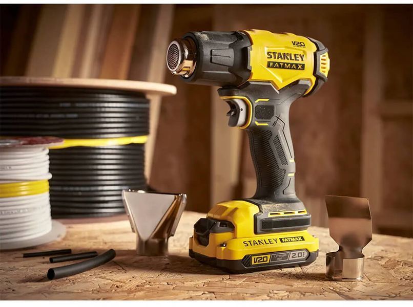 Пістолет гарячого повітря акумуляторний STANLEY FATMAX SFMCE530B SFMCE530B фото
