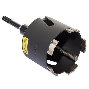 Комплект коронка алмазна по бетону Vitals Professional 82&times;110 мм М16 SDS-plus 195699 фото